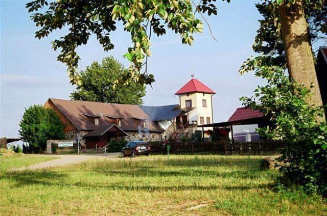 Agroturystyka Nad Jeziorem Sopien Brzozie Buitenkant foto