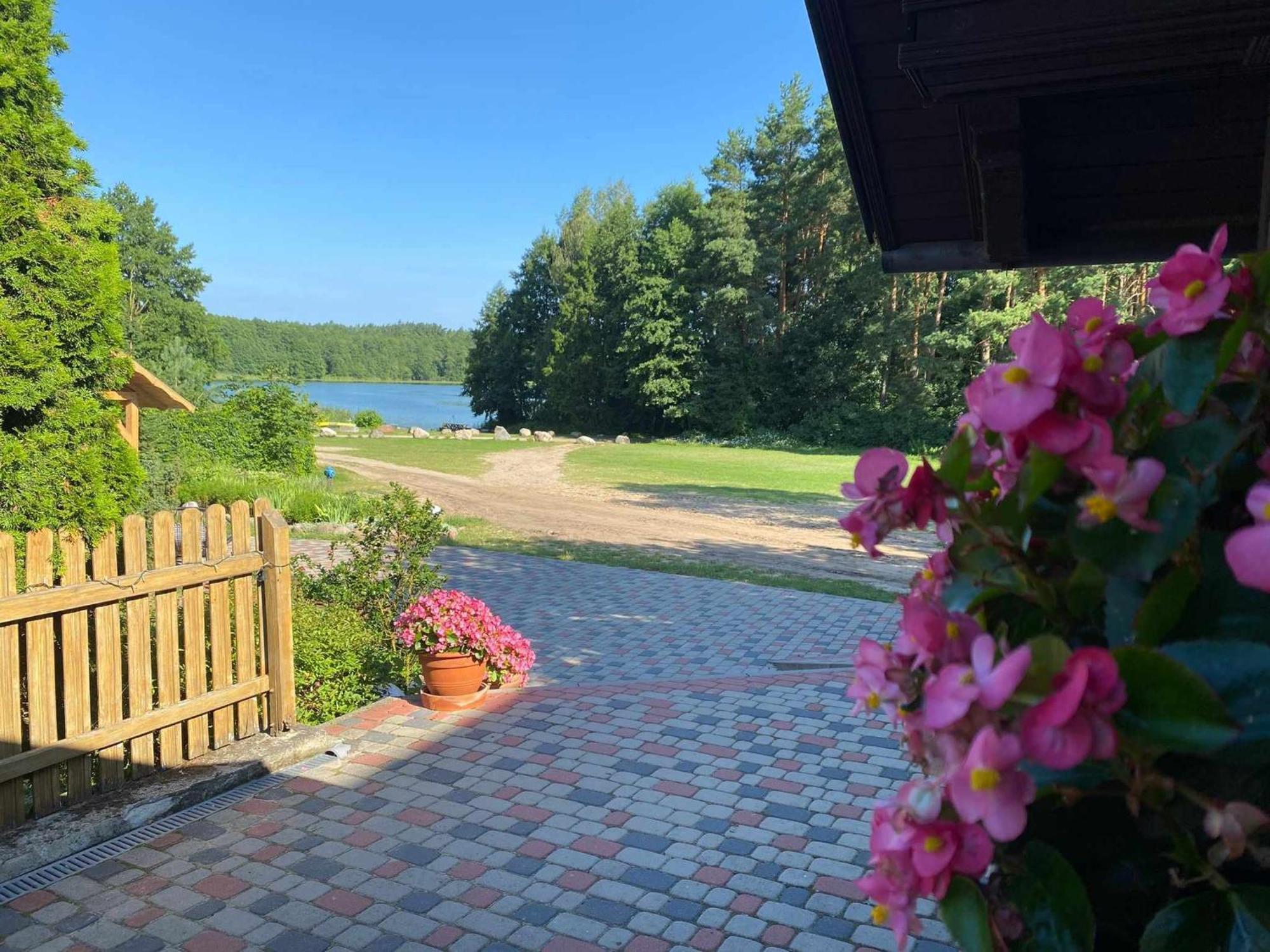 Agroturystyka Nad Jeziorem Sopien Brzozie Buitenkant foto